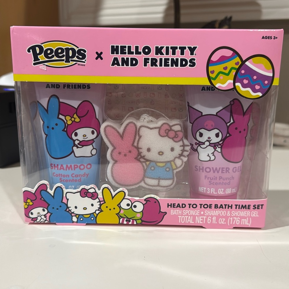 Hello Kitty Pink Bath & Body Set